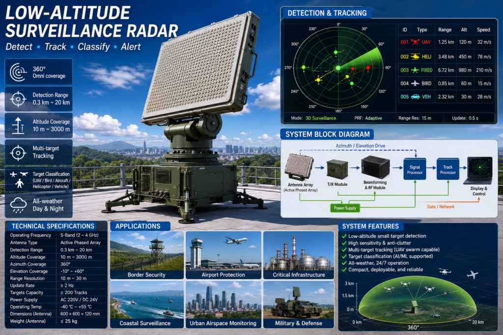 Low-Altitude Surveillance Radar