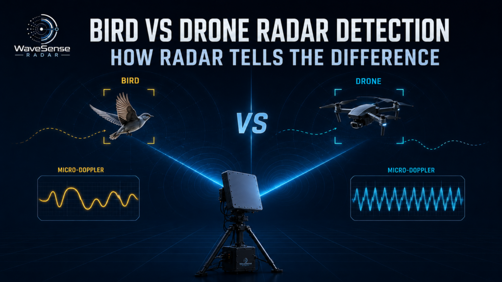 Bird Vs Drone Radar Detection